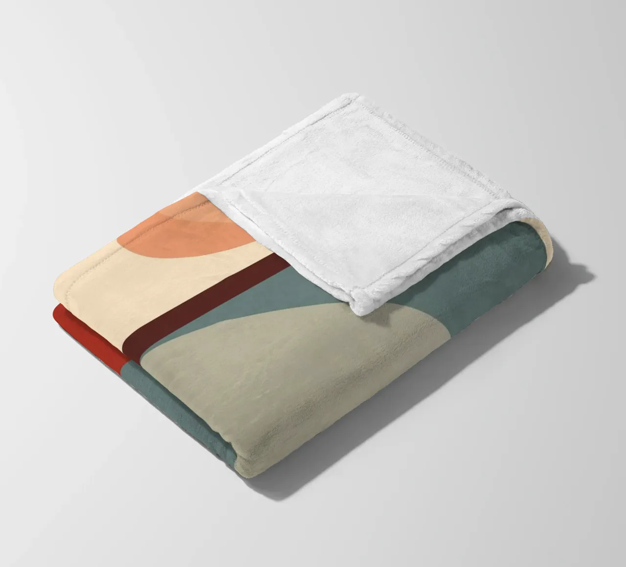 Forme geometriche astratte 43 coperta in pile da Gaite