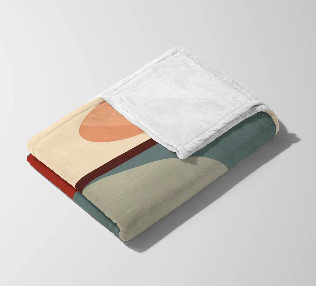 Forme geometriche astratte 43 coperta in pile da Gaite