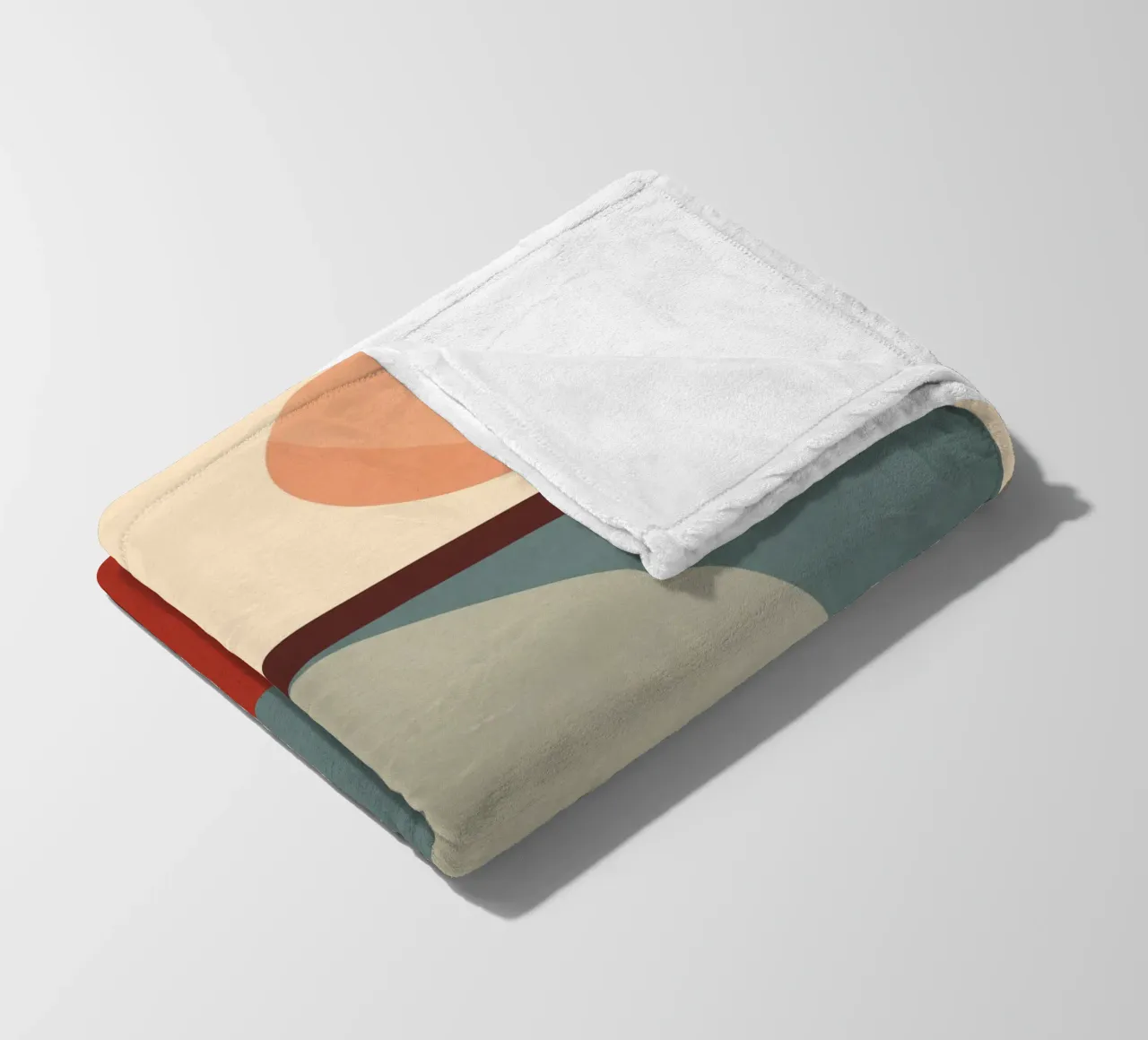 Forme geometriche astratte 43 coperta in pile da Gaite