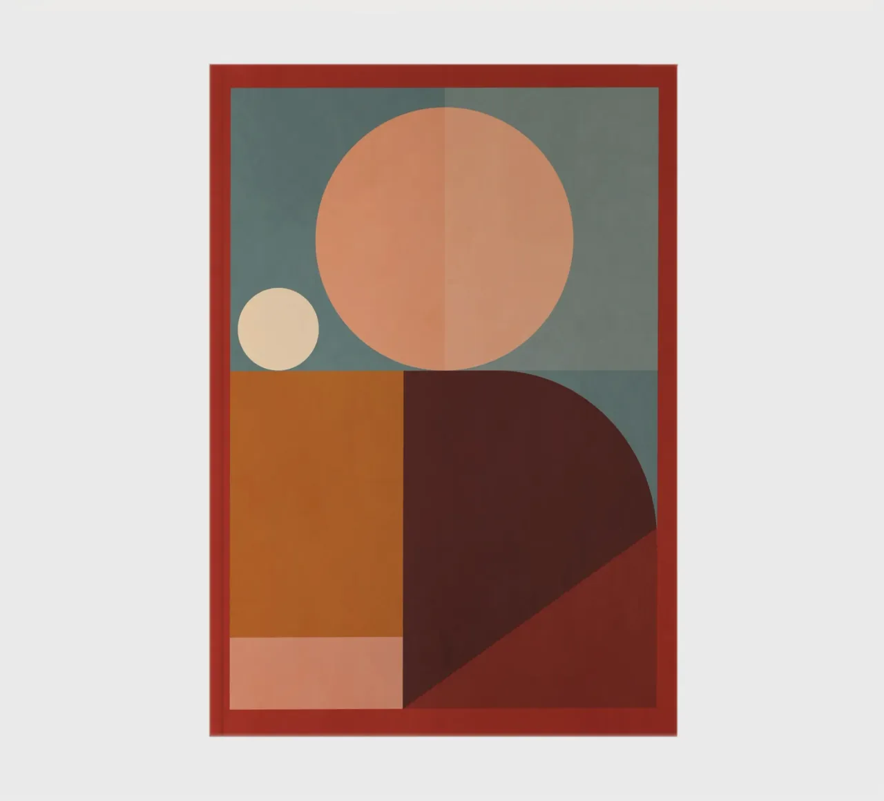 Abstract Geometric Shapes 44 notebook by Gaite