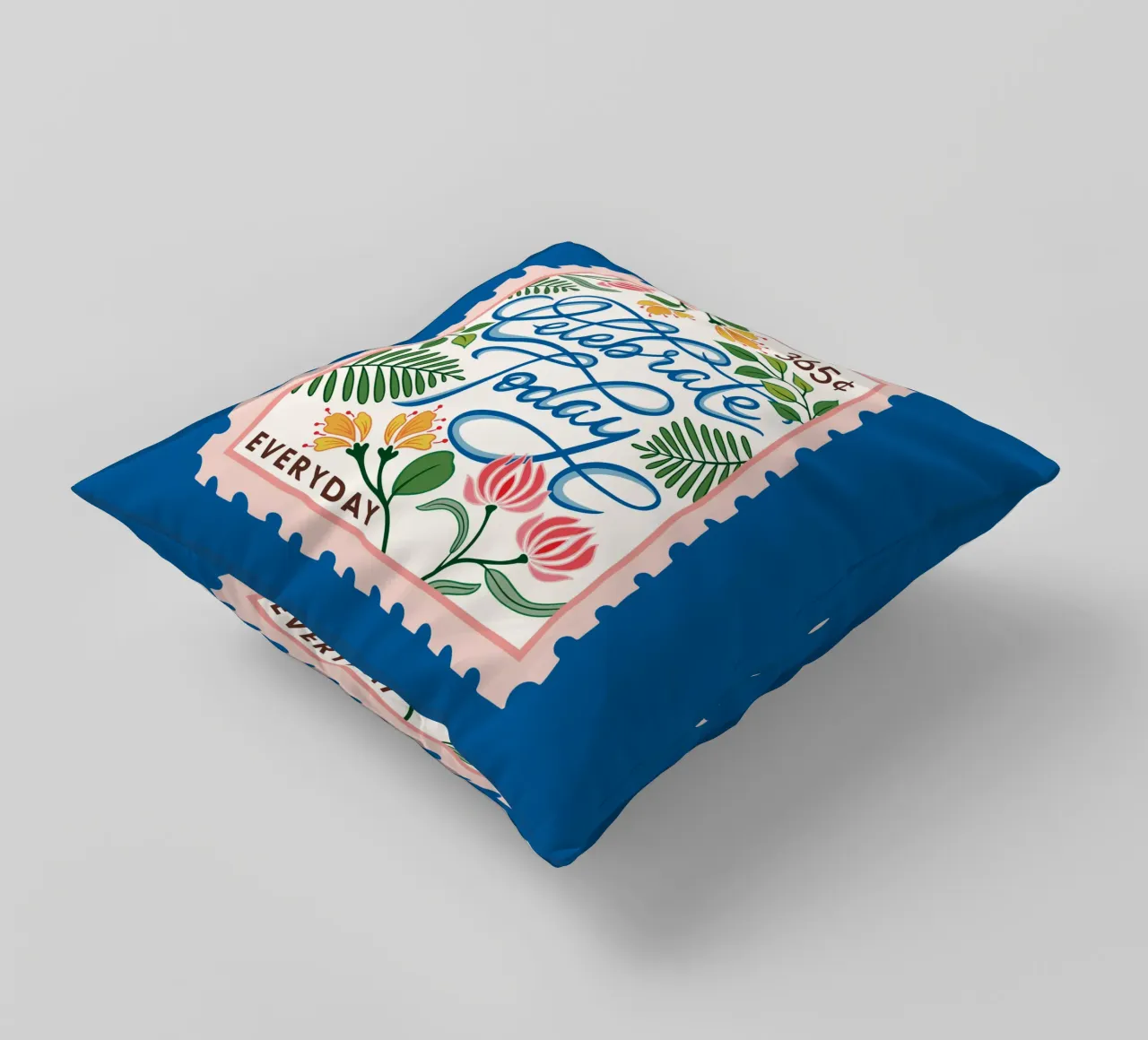 Celebrate Today - 365 Days collection decorative cushion by easternspringco