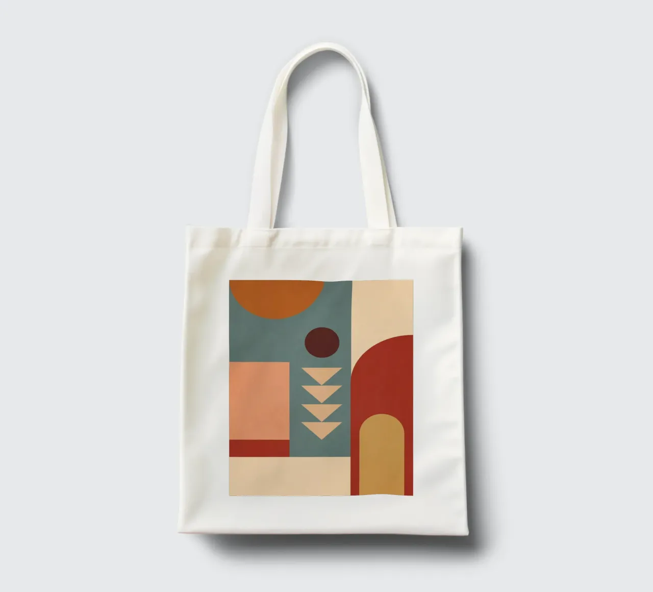 Forme geometriche astratte 45 borsa in juta da Gaite