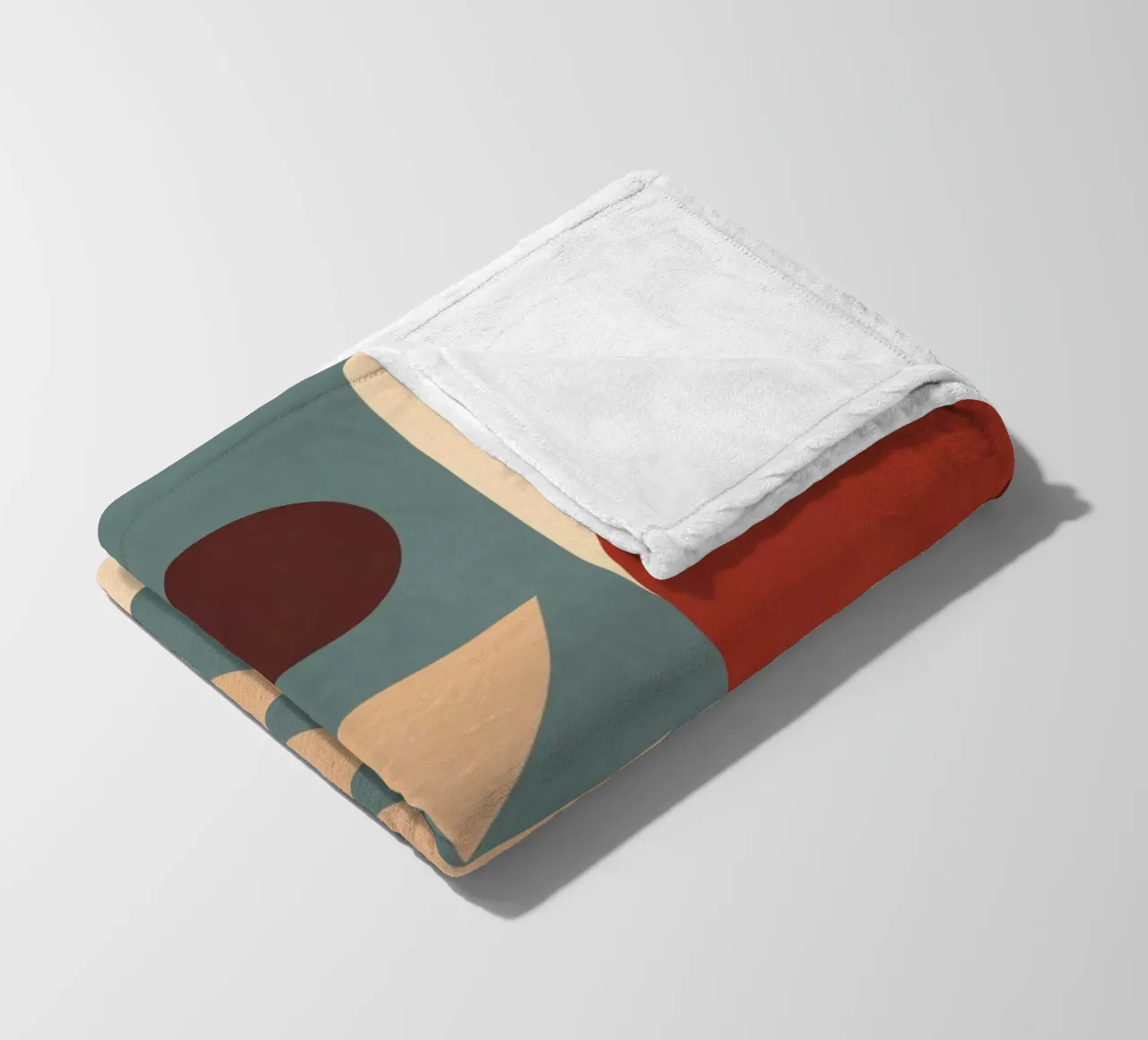 Forme geometriche astratte 45 coperta in pile da Gaite