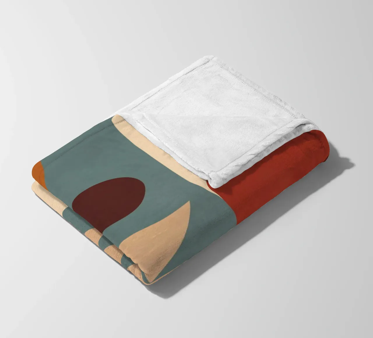 Forme geometriche astratte 45 coperta in pile da Gaite