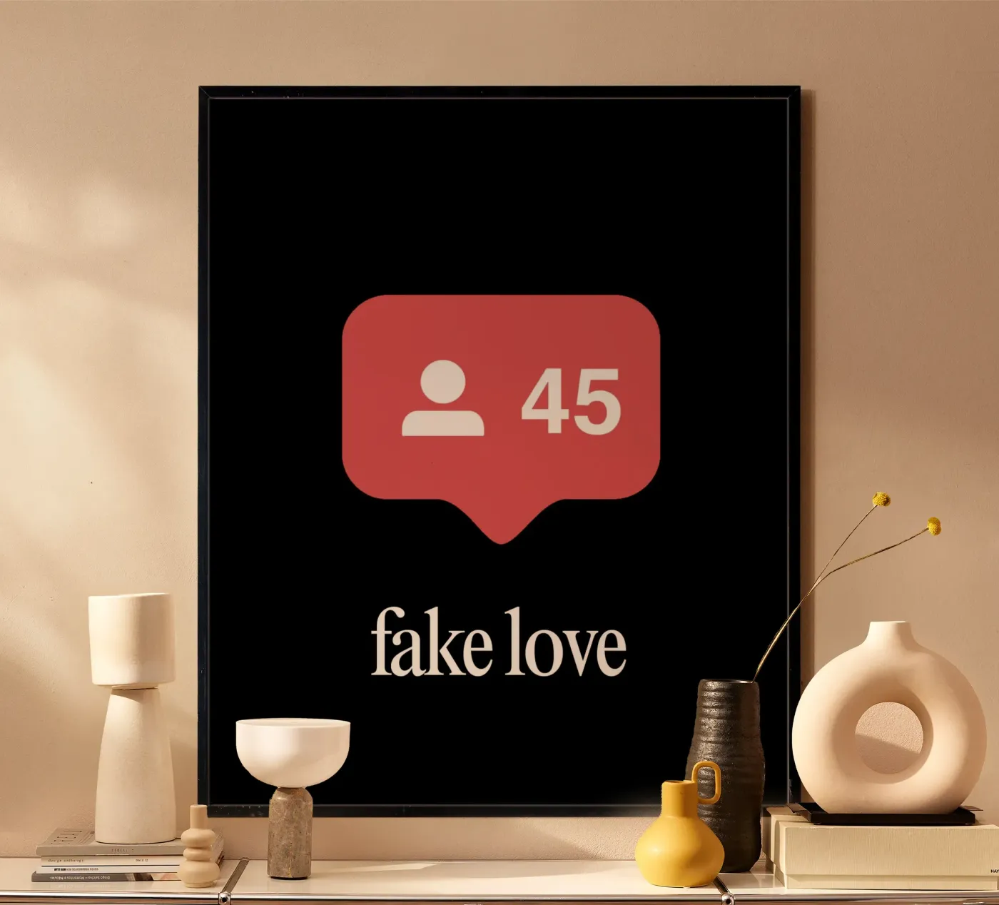 fake world poster da pixelflow
