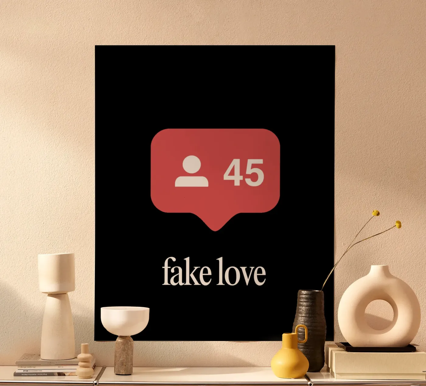 fake world poster da pixelflow