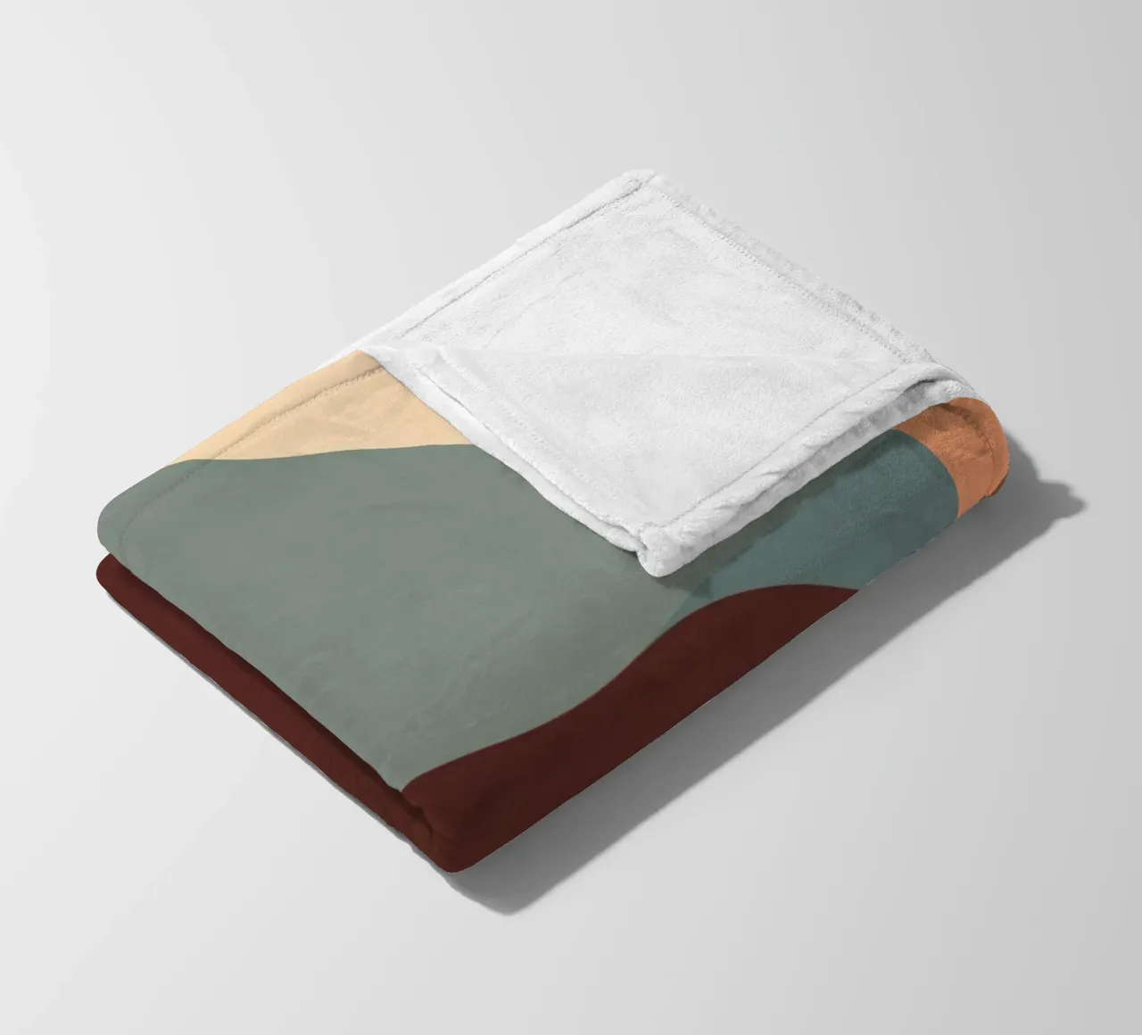 Forme geometriche astratte 47 coperta in pile da Gaite