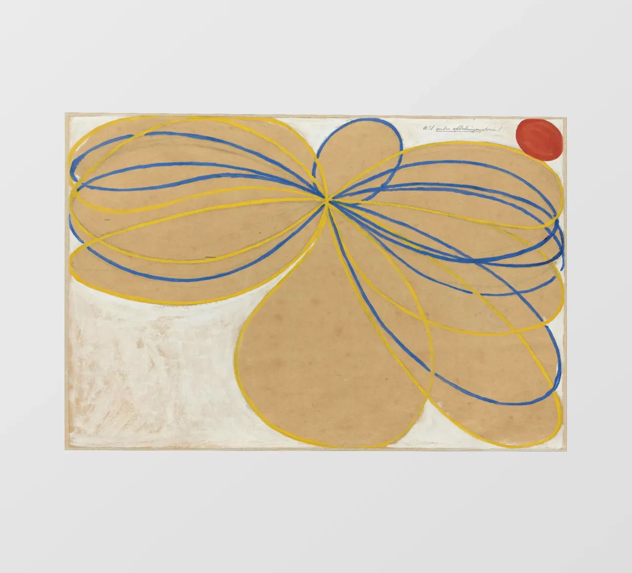Hilma AF Klint - Stella a sette punte n. 1 pellicola backlit da Old Masters