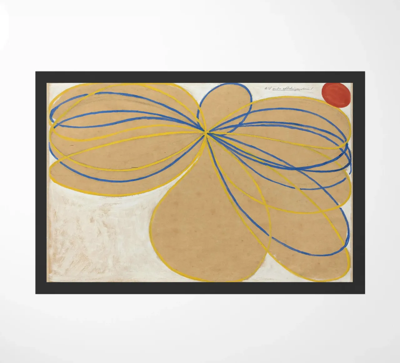Hilma AF Klint - Stella a sette punte n. 1 zerbino da Old Masters