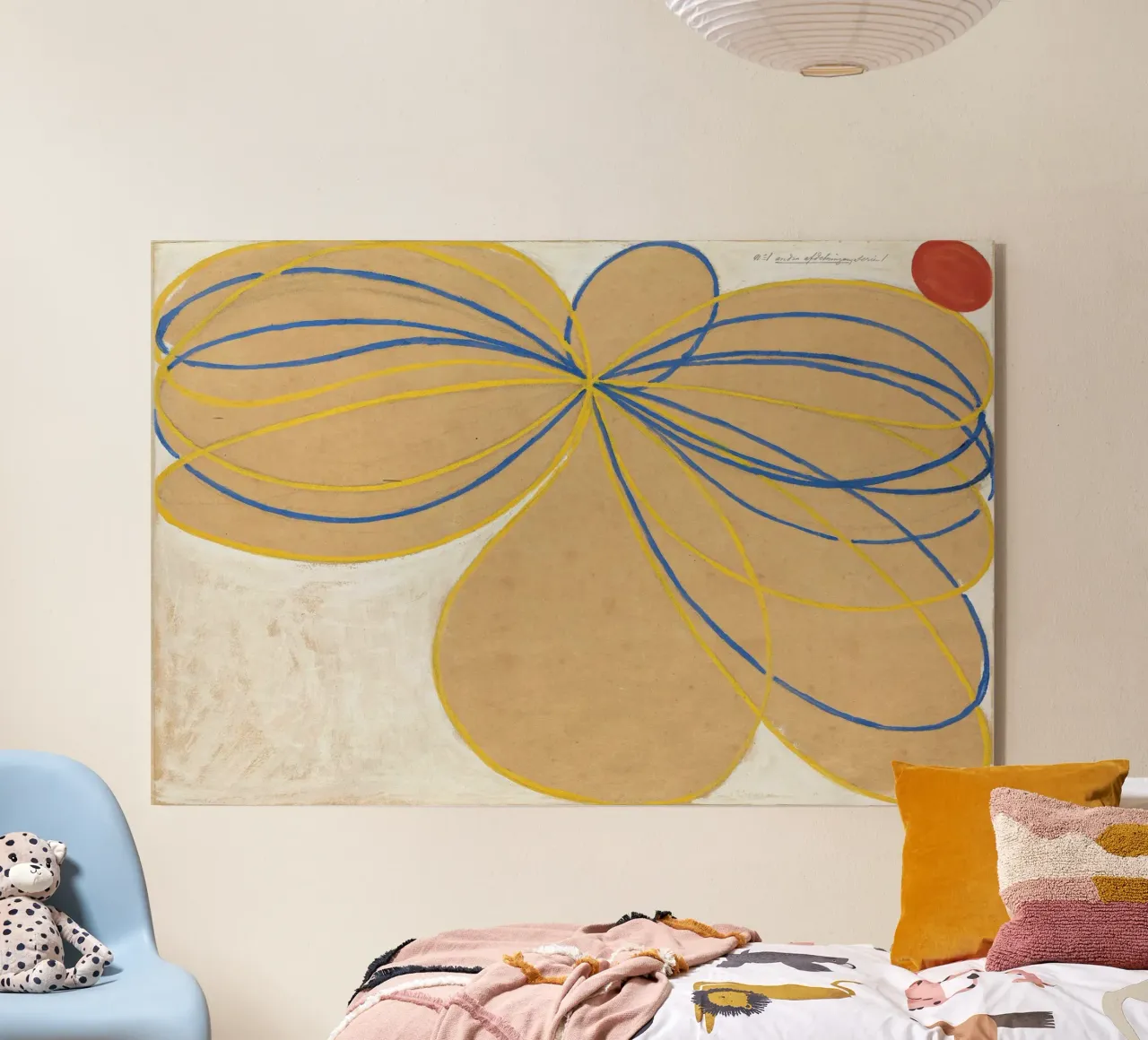 Hilma AF Klint - Stella a sette punte n. 1 plexiglass da Old Masters