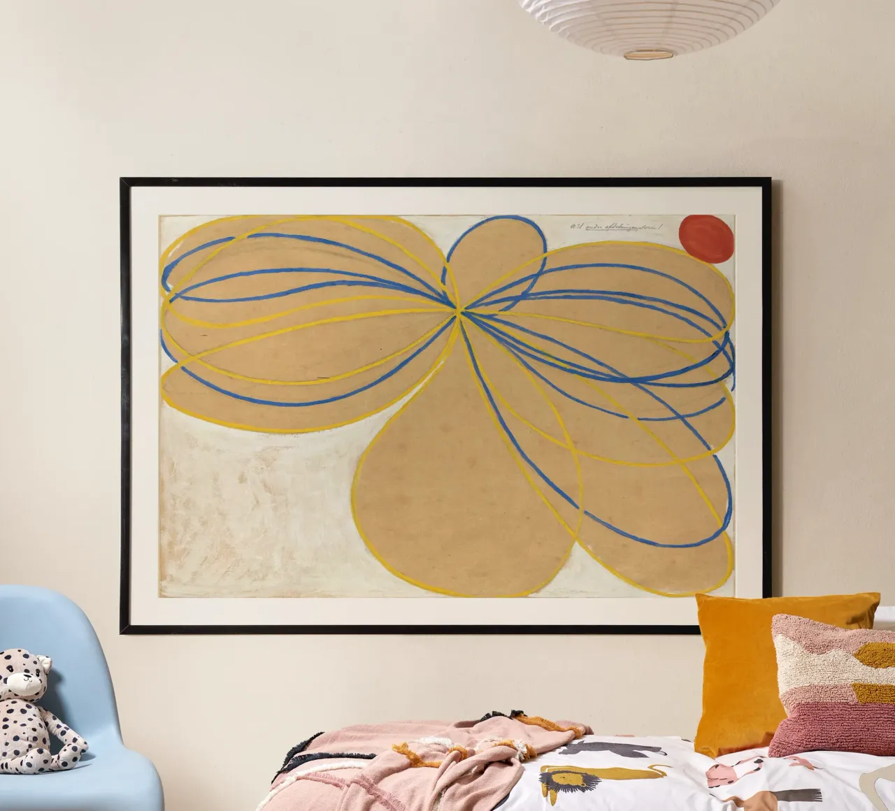 Hilma AF Klint - Stella a sette punte n. 1 carta hahnemühle da Old Masters