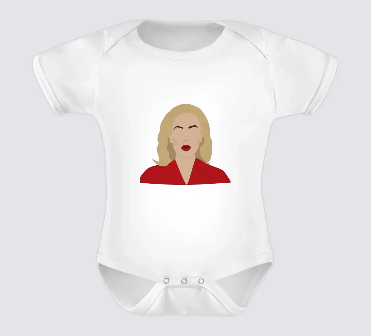 Hello - Adele body neonato maniche corte da Tara Bergener