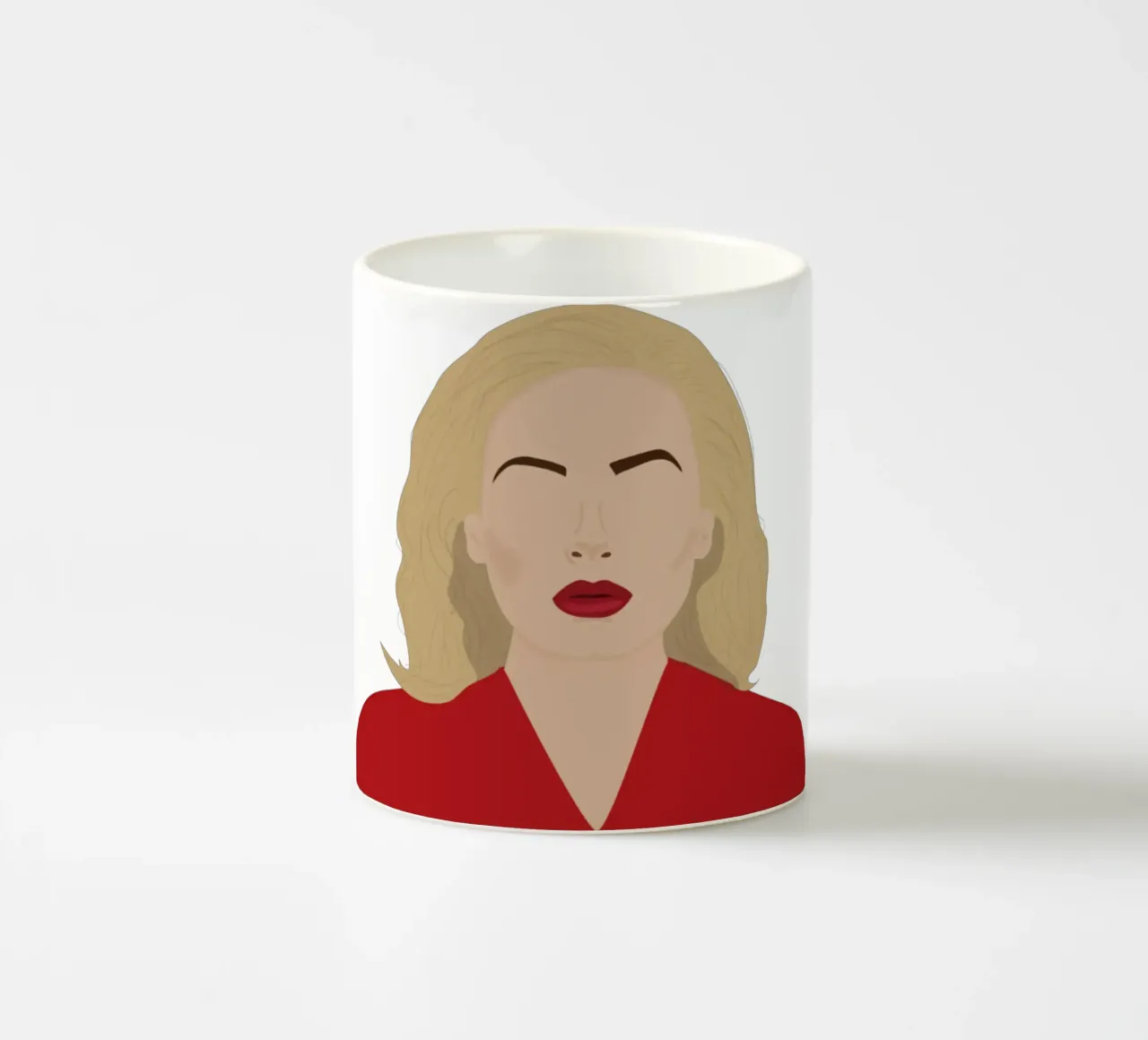 Hello - Adele tazza in ceramica da Tara Bergener