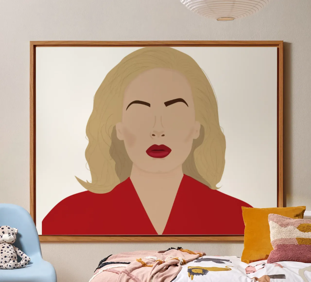 Hello - Adele alluminio dibond da Tara Bergener