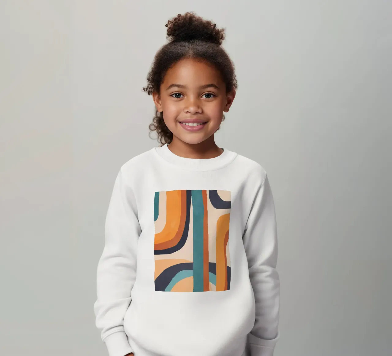 Arte astratta moderna 11a felpa bambino da ThingDesign