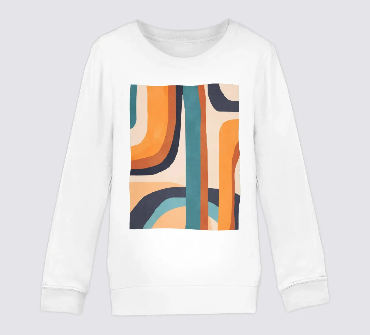 Arte astratta moderna 11a felpa bambino da ThingDesign