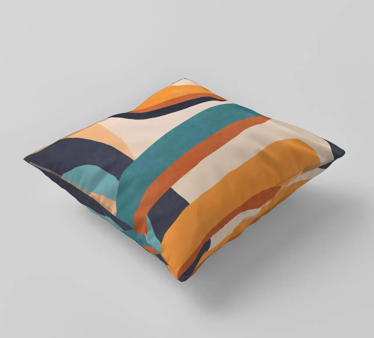 Modern Abstract Art 11a decorative cushion by ThingDesign