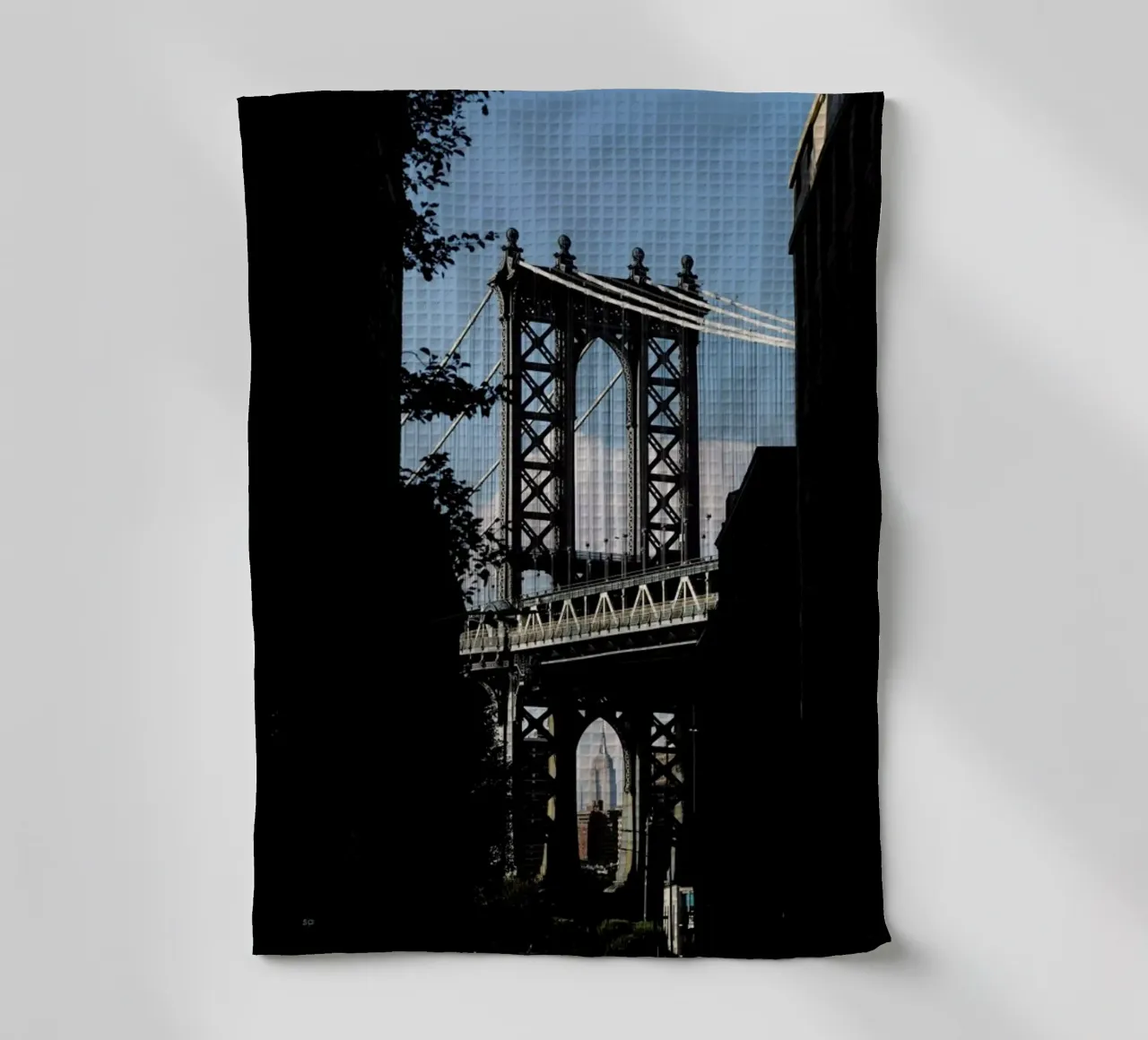 Bridge in Shadow canovaccio da cucina da EyeEm Mobile GmbH