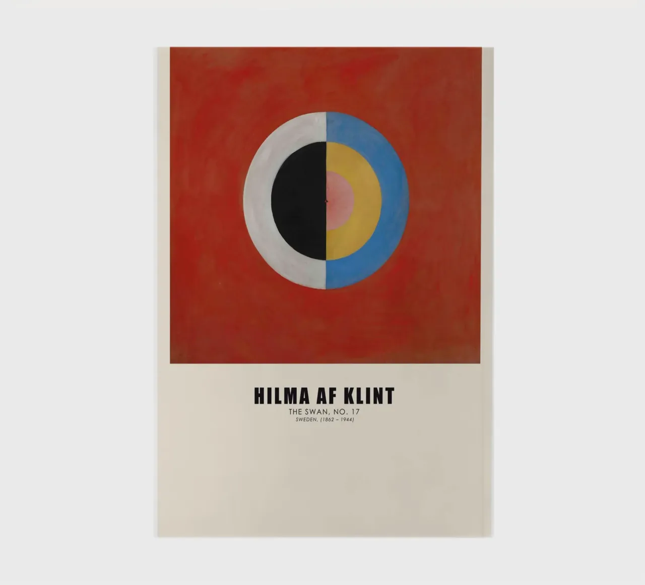 Hilma AF Klint - Schwan Nr. 17 Notizbuch von Old Masters