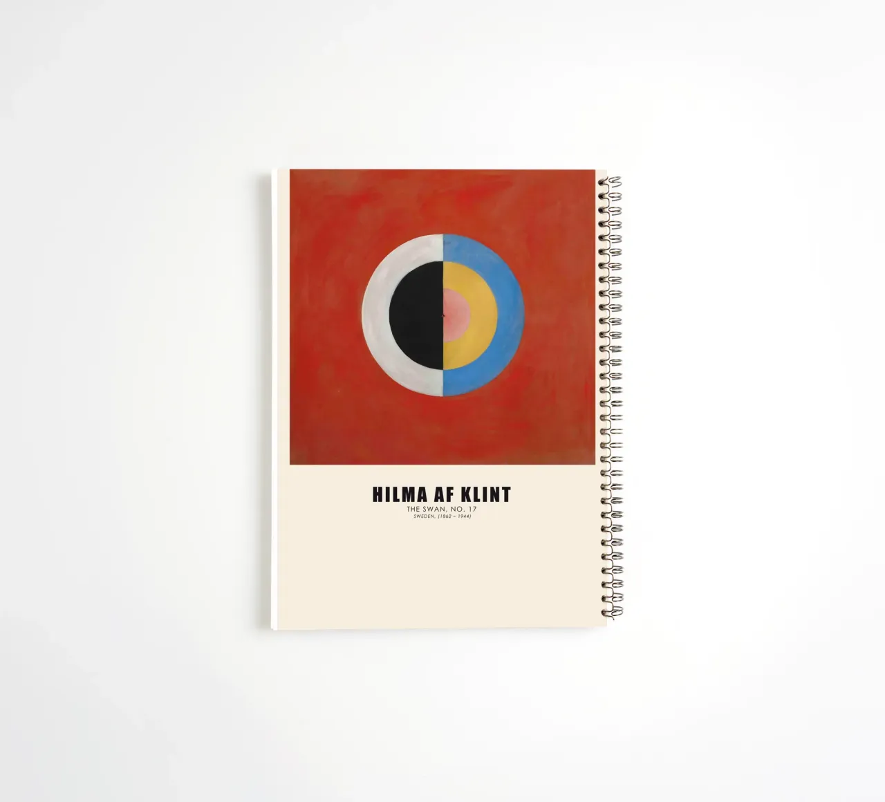 Hilma AF Klint - Cigno n. 17 diario ad anelli da Old Masters