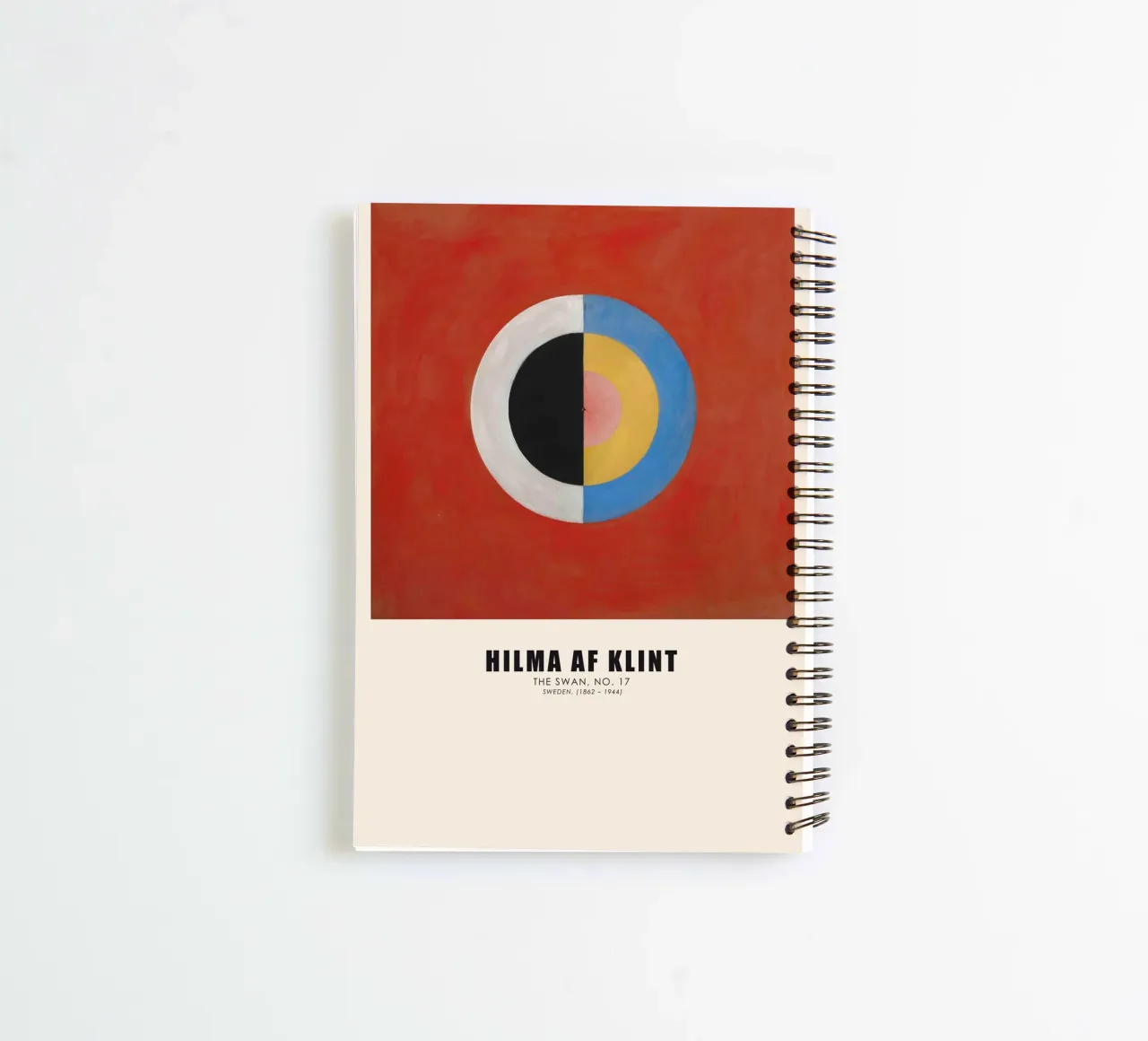 Hilma AF Klint - Cigno n. 17 diario ad anelli da Old Masters