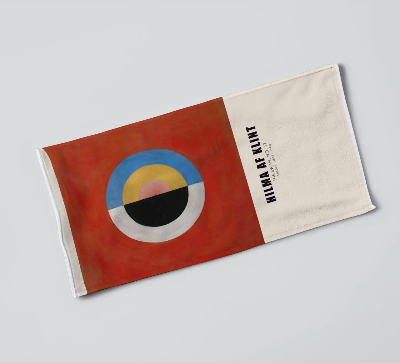 Hilma AF Klint - Swan No. 17 towel by Old Masters