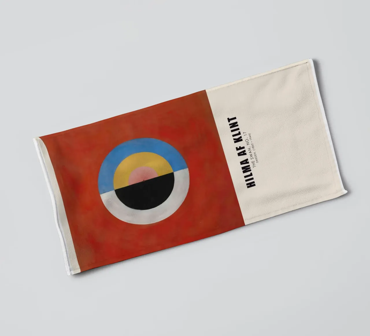 Hilma AF Klint - Schwan Nr. 17 Handtuch von Old Masters