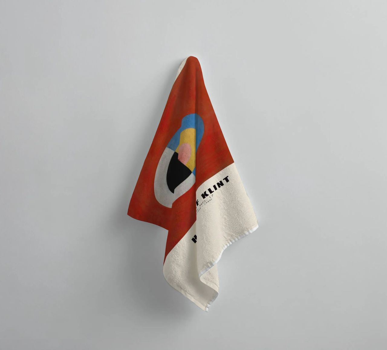 Hilma AF Klint - Swan No. 17 towel by Old Masters