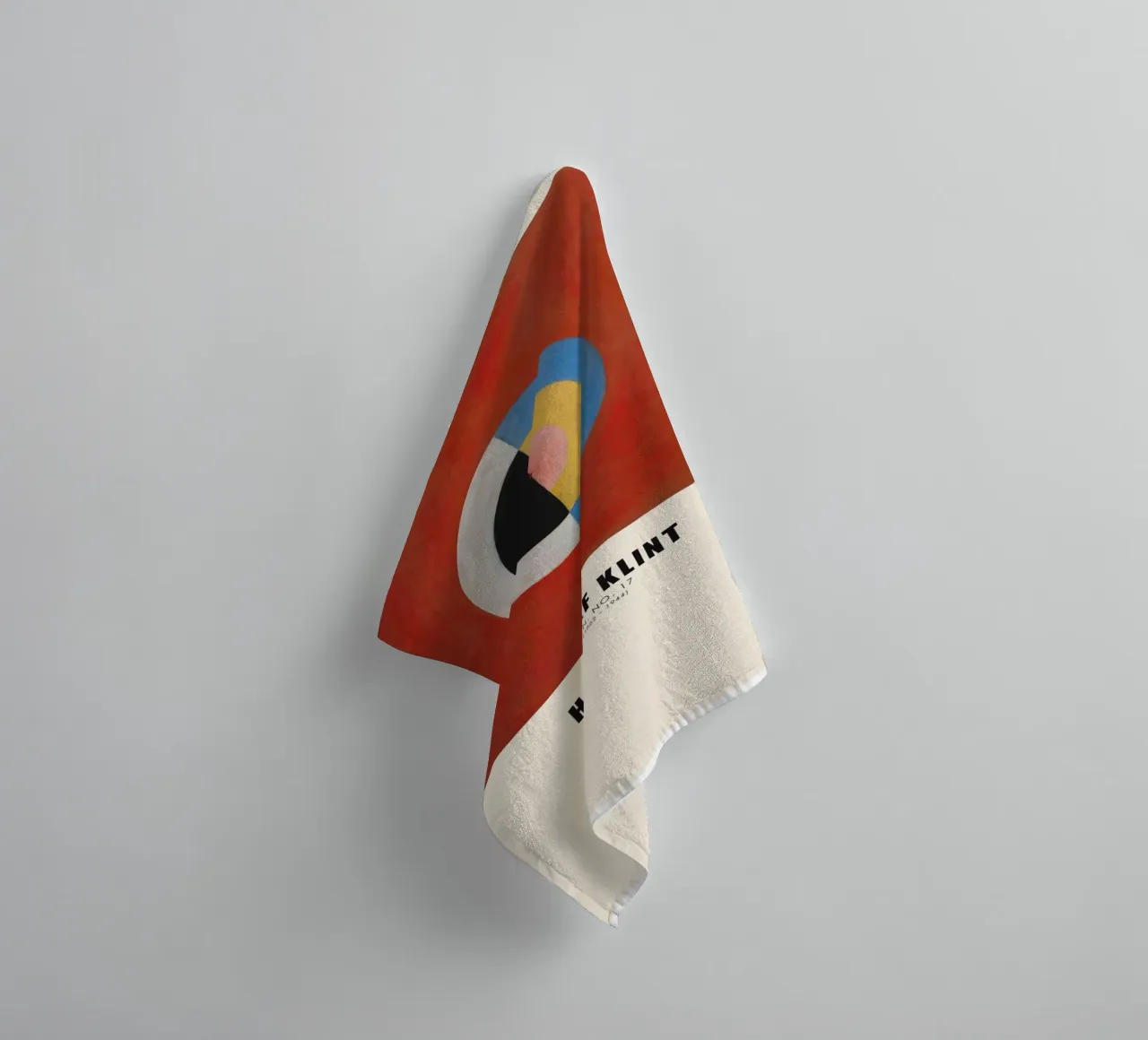 Hilma AF Klint - Schwan Nr. 17 Handtuch von Old Masters