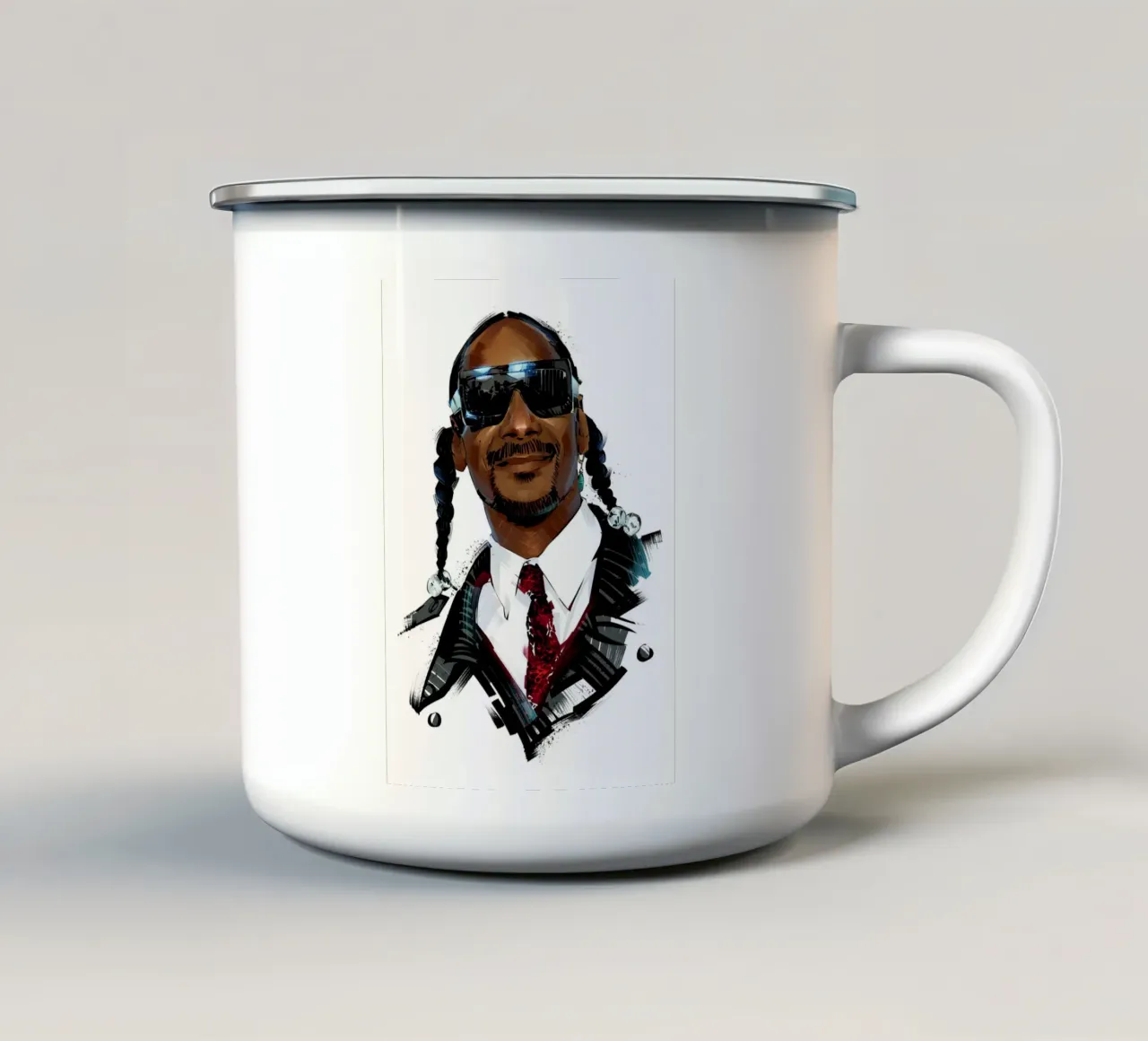 Snoop Doog tazza in smalto da nabakumov