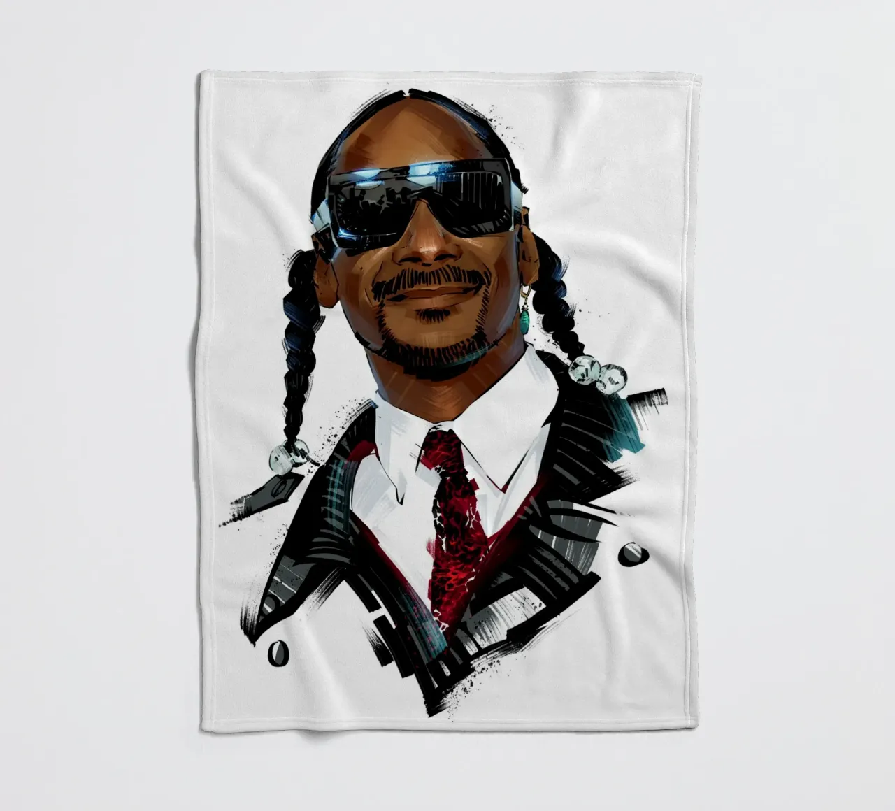 Snoop Doog coperta in pile da nabakumov