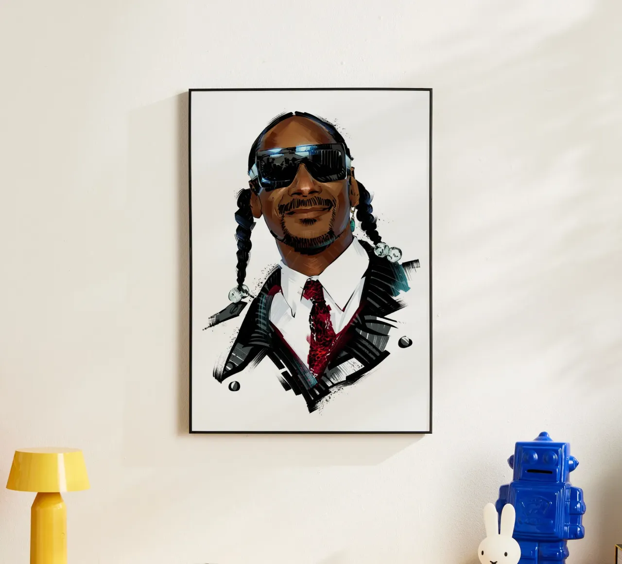 Snoop Doog alluminio dibond da nabakumov
