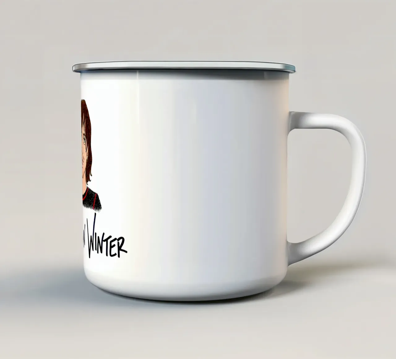 Space Race - Cameron Winter tazza in smalto da Gage Gottlieb