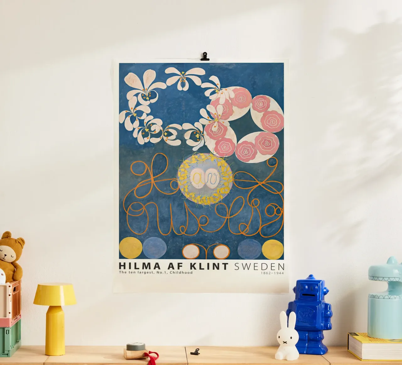 Hilma AF Klint - I dieci più grandi n. 1 dell'infanzia carta hahnemühle da Old Masters