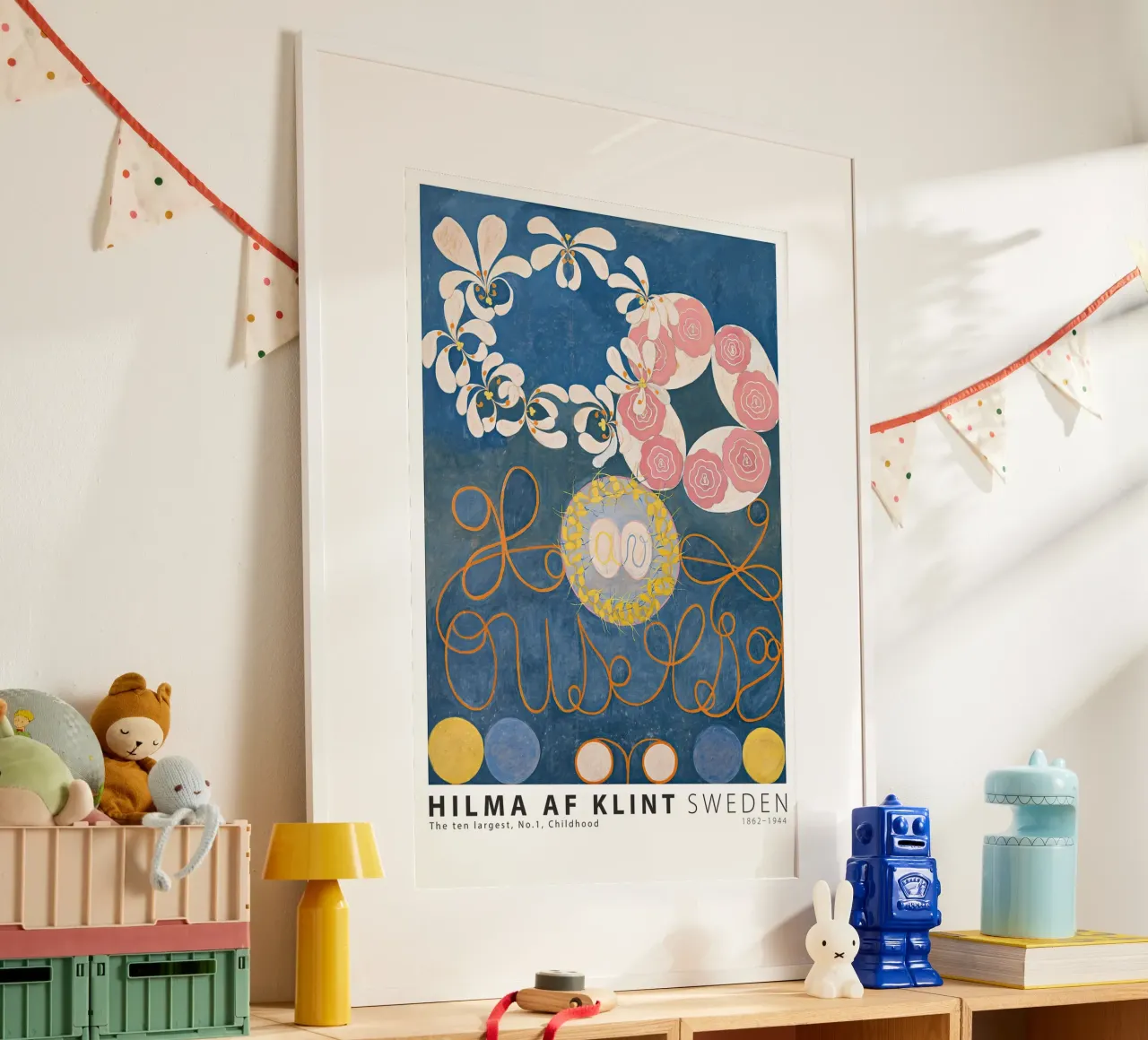 Hilma AF Klint - I dieci più grandi n. 1 dell'infanzia carta hahnemühle da Old Masters