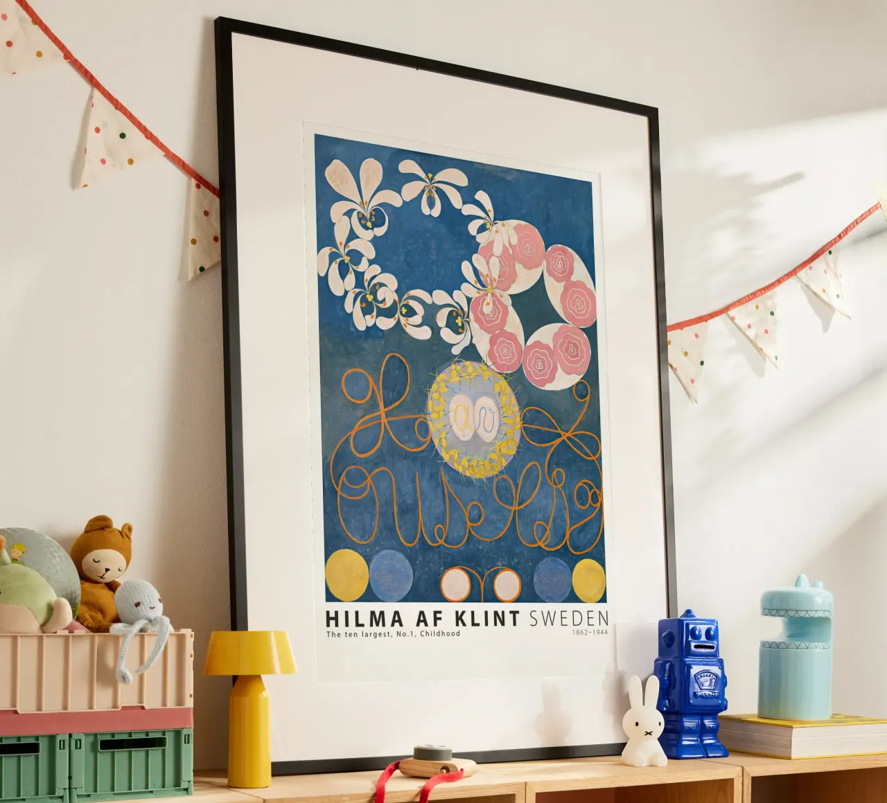 Hilma AF Klint - I dieci più grandi n. 1 dell'infanzia carta hahnemühle da Old Masters