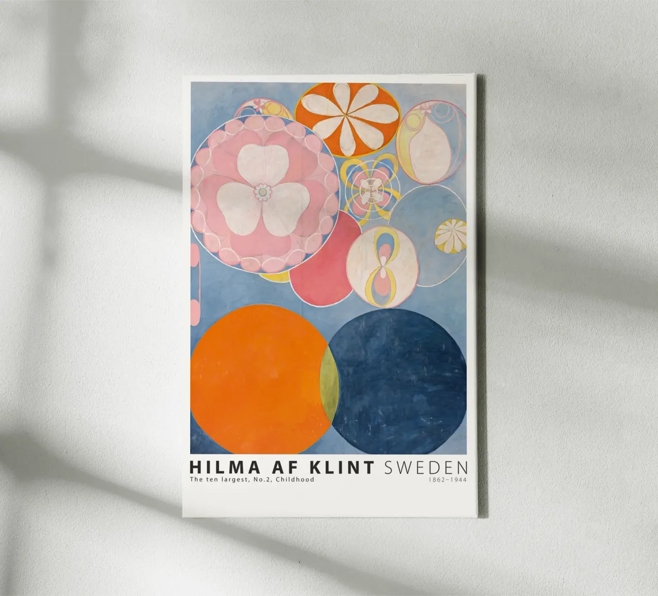 Hilma AF Klint - I dieci più grandi n. 2 Infanzia tela da Old Masters