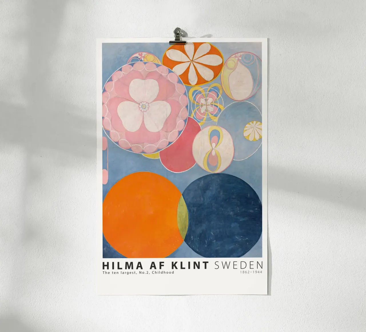 Hilma AF Klint - I dieci più grandi n. 2 Infanzia carta hahnemühle da Old Masters