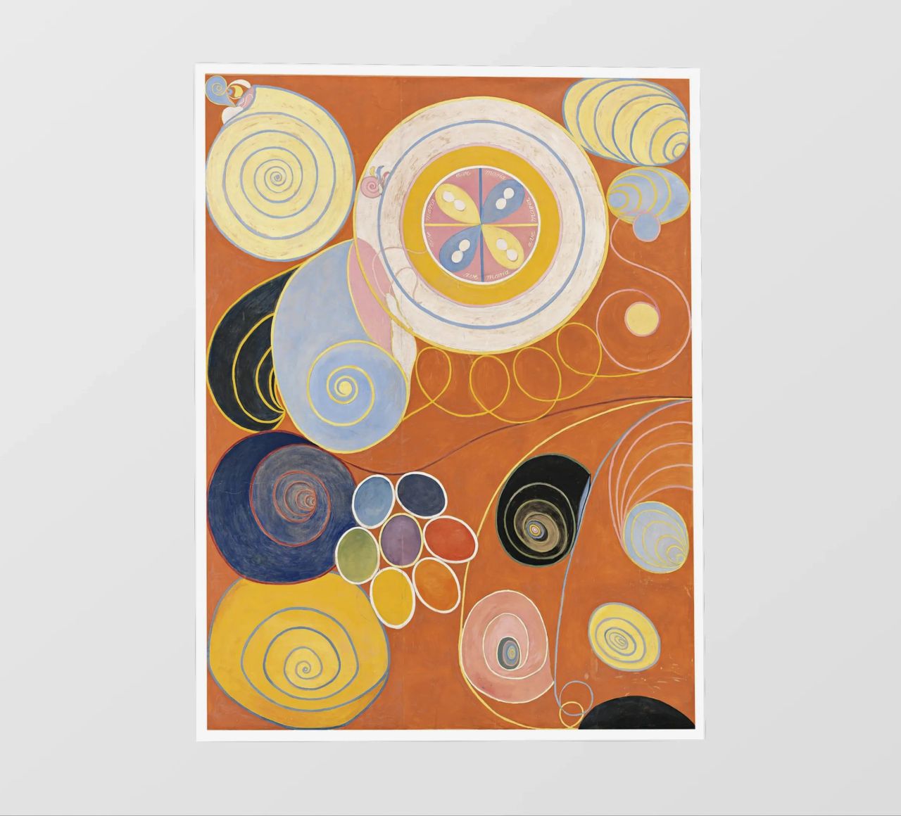 Hilma AF Klint - I dieci più grandi n. 3 Infanzia pellicola backlit da Old Masters