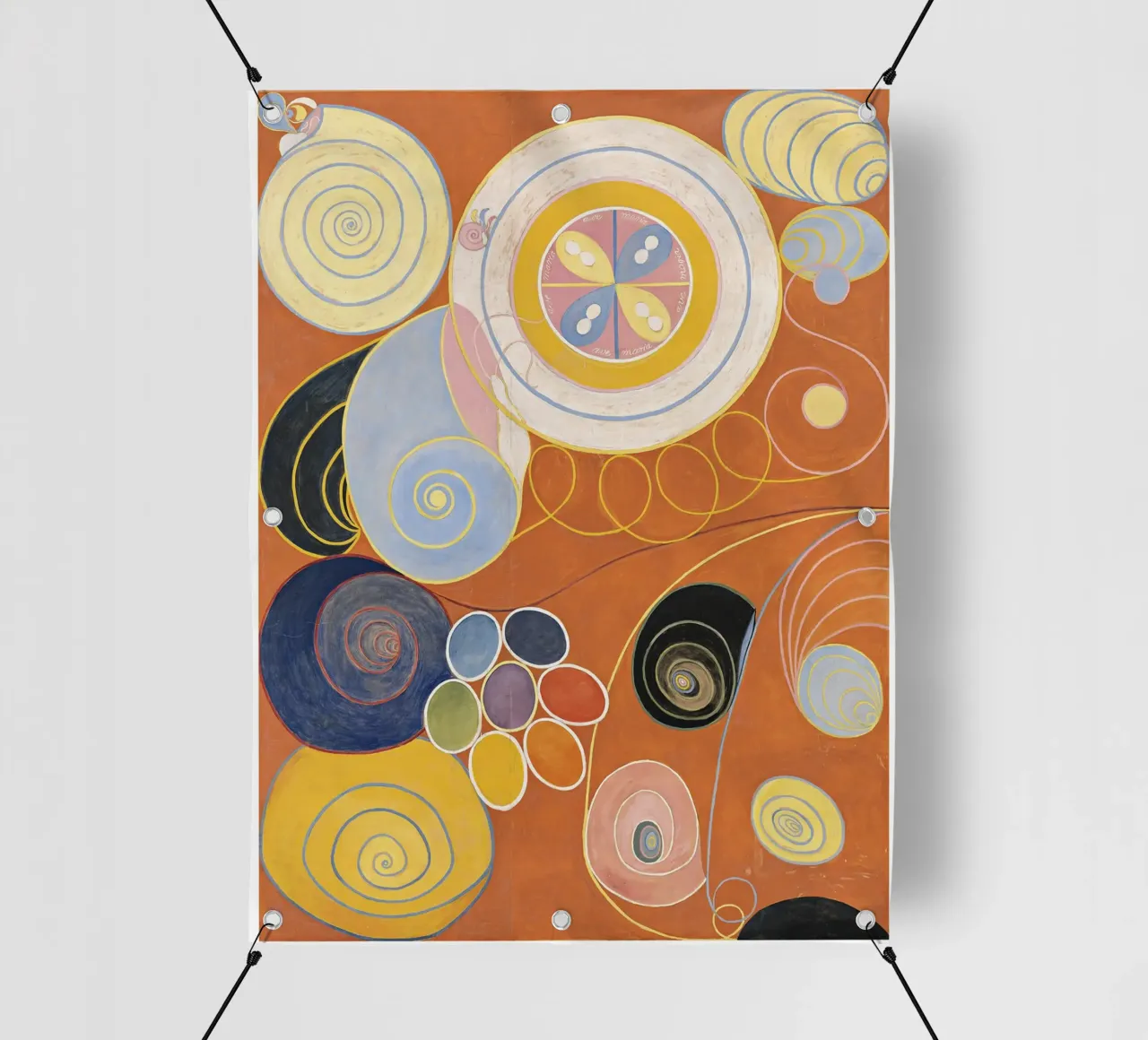 Hilma AF Klint - I dieci più grandi n. 3 Infanzia telo in pvc da Old Masters