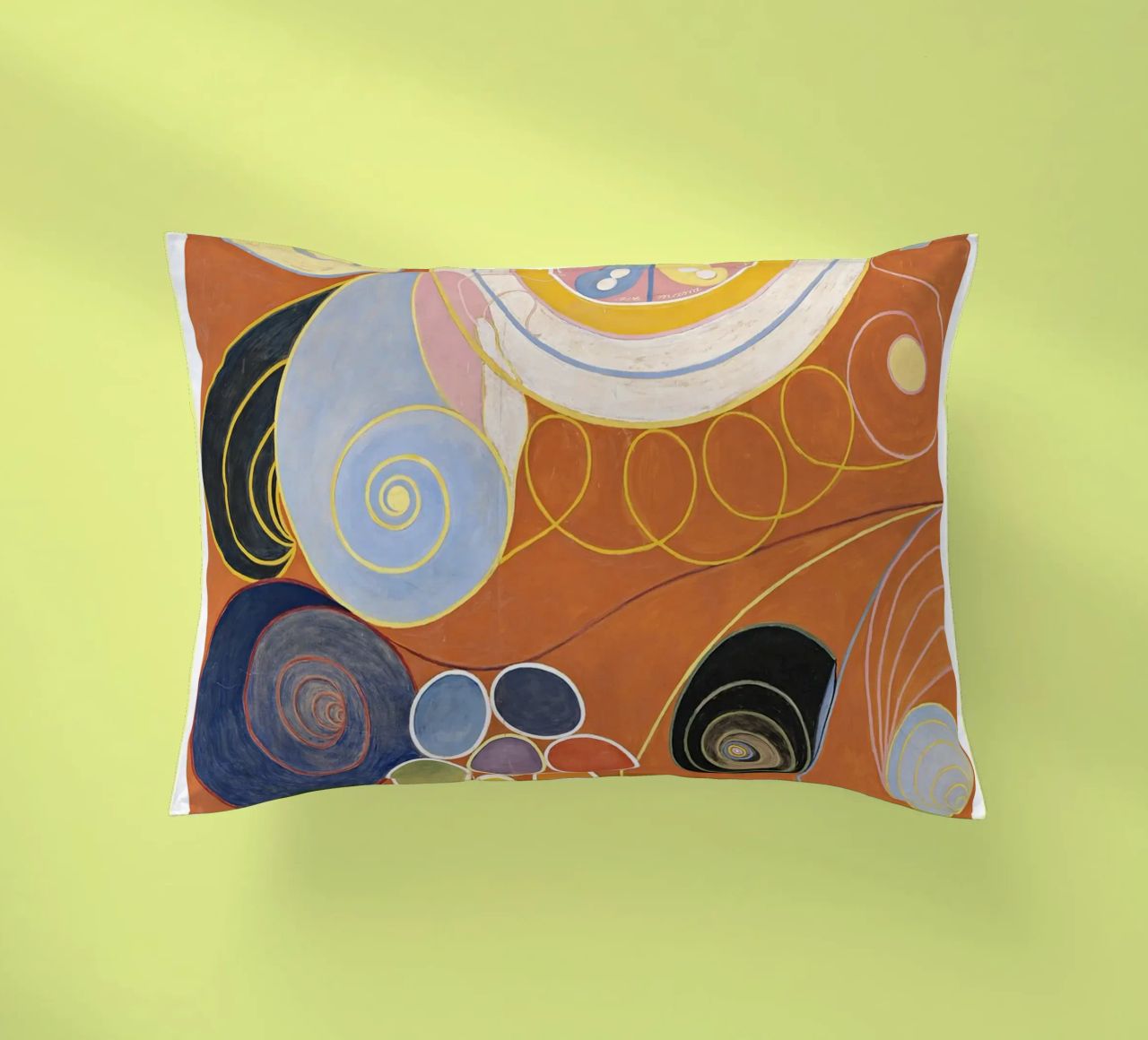 Hilma AF Klint - The ten largest No. 3 Childhood decorative cushion by Old Masters