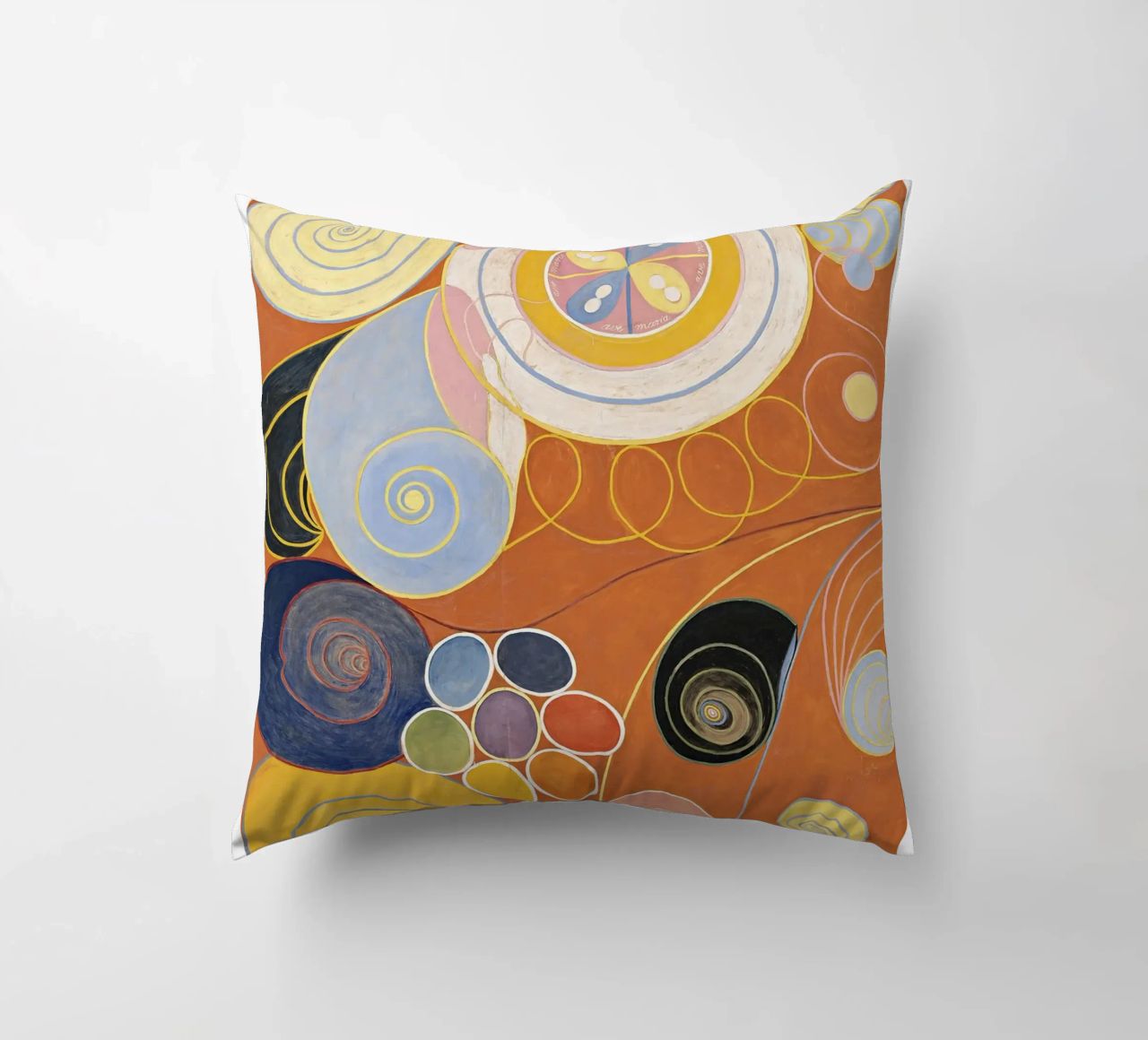 Hilma AF Klint - The ten largest No. 3 Childhood decorative cushion by Old Masters