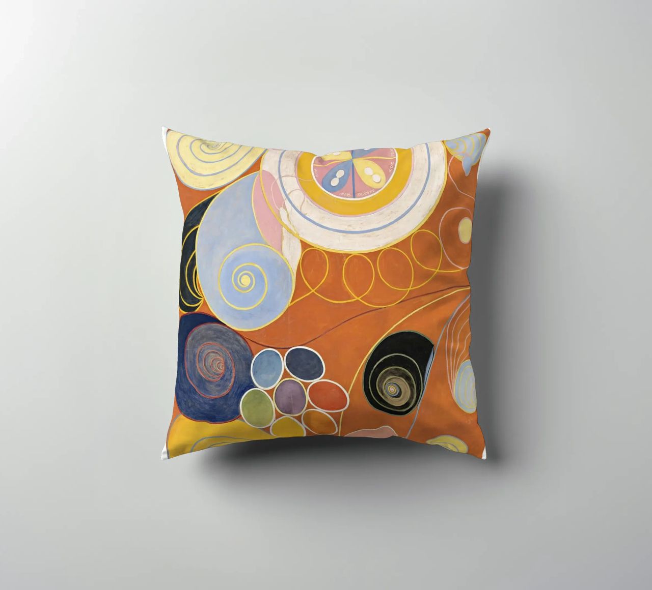 Hilma AF Klint - The ten largest No. 3 Childhood decorative cushion by Old Masters