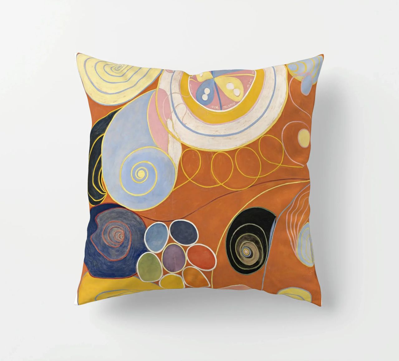 Hilma AF Klint - The ten largest No. 3 Childhood decorative cushion by Old Masters