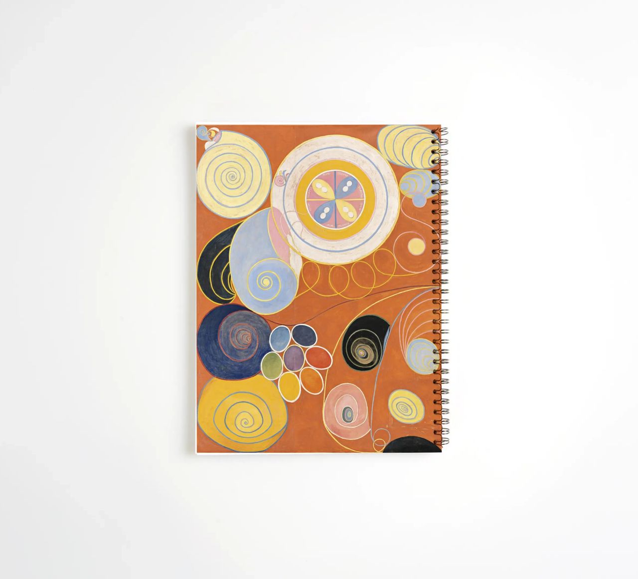 Hilma AF Klint - The ten largest No. 3 Childhood spiral notebook by Old Masters