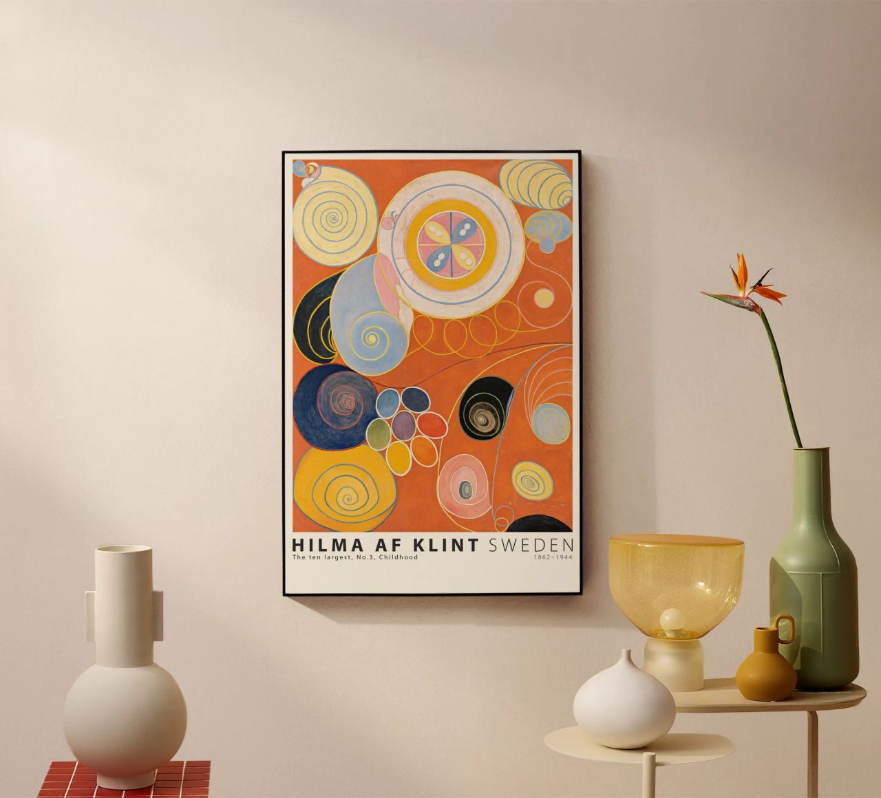 Hilma AF Klint - I dieci più grandi n. 3 Infanzia plexiglass da Old Masters