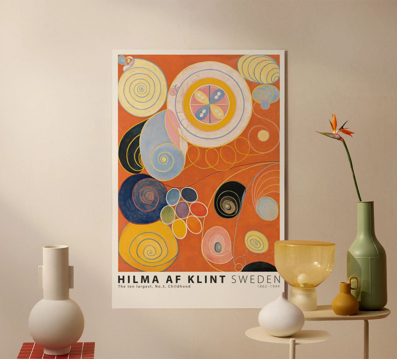 Hilma AF Klint - I dieci più grandi n. 3 Infanzia plexiglass da Old Masters
