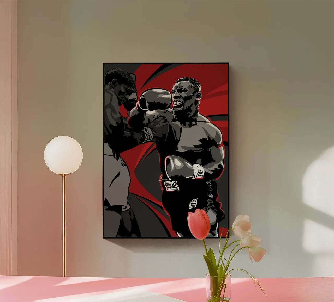Tyson Punch plexiglass da nabakumov