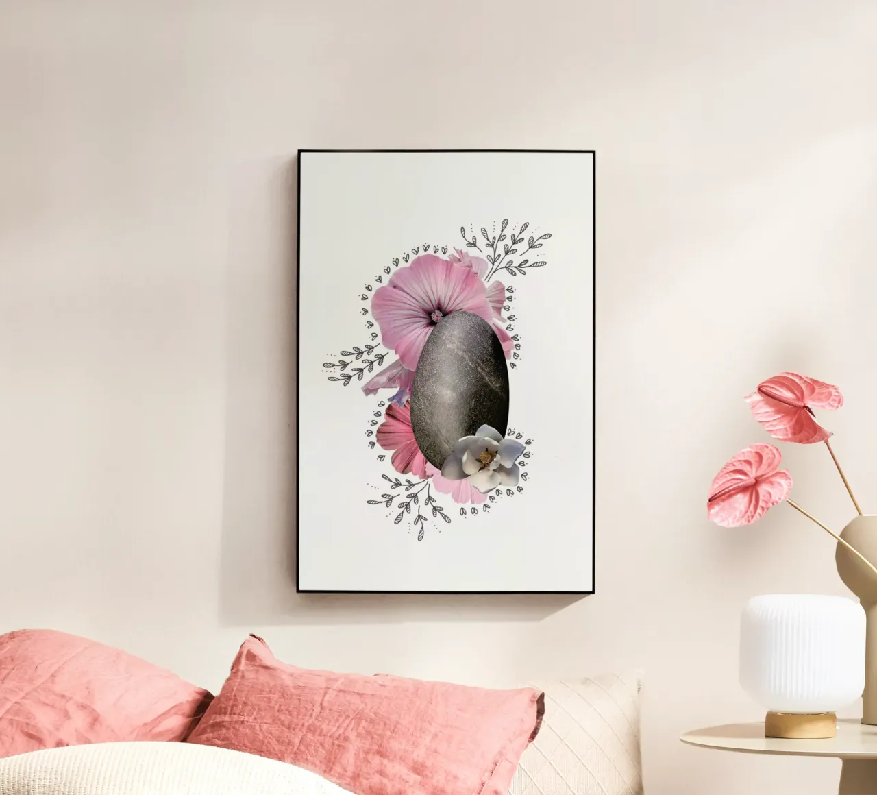 Rock Collage plexiglass da Miles of Light