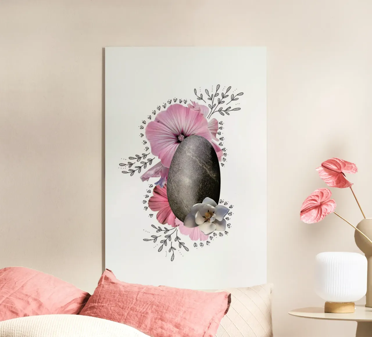 Rock Collage plexiglass da Miles of Light